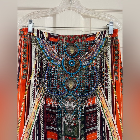 SOLD.   Camilla long skirt. Size 1. 100% silk - Picture 2 of 11